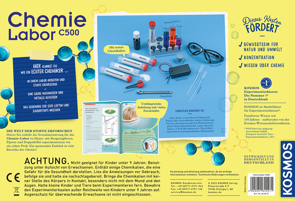 Weitere Ansicht: Chemielabor C500