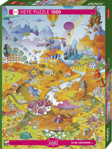 Produktbild: By The Field Puzzle 1000 Teile | Guillermo Mordillo