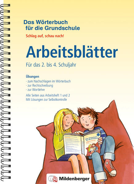 Produktbild: Das Wörterbuch für die Grundschule - Arbeitsblätter · Für das 2. bis 4. Schuljahr | Edmund Wetter, Ute Wetter