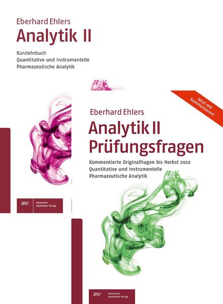 Produktbild: Analytik II - Kurzlehrbuch und Prüfungsfragen | Eberhard Ehlers
