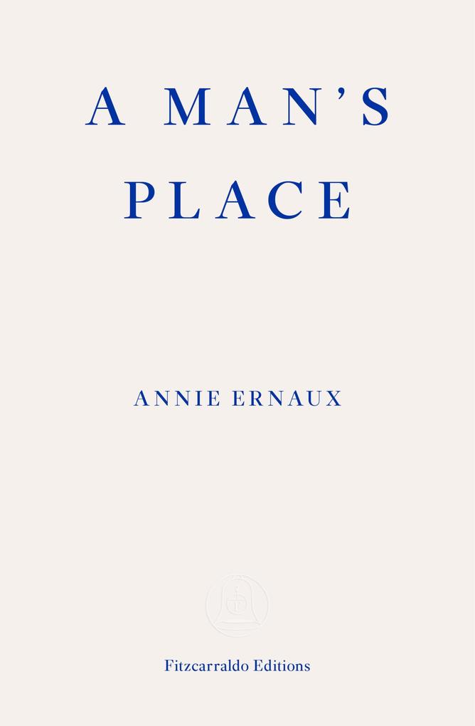 Produktbild: A Man's Place | Annie Ernaux