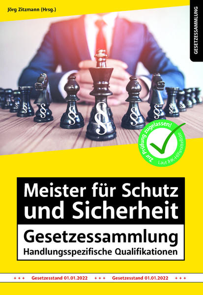 Produktbild: Meister für Schutz und Sicherheit Gesetzessammlung - Handlungsspezifische Qualifikationen