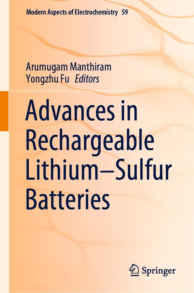 Produktbild: Advances in Rechargeable Lithium-Sulfur Batteries