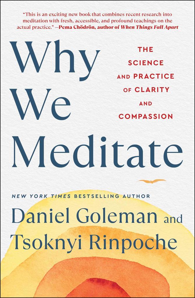 Produktbild: Why We Meditate | Daniel Goleman, Tsoknyi Rinpoche