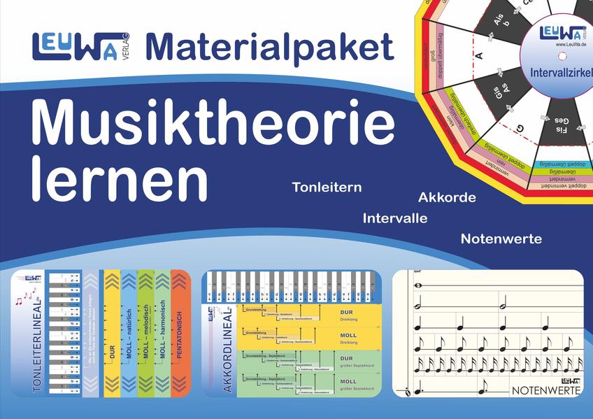 Produktbild: Materialpaket, Musiktheorie lernen | Martin Leuchtner, Bruno Waizmann