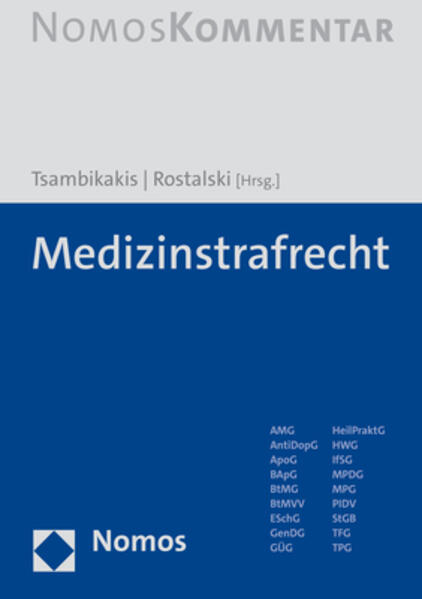 Produktbild: Medizinstrafrecht