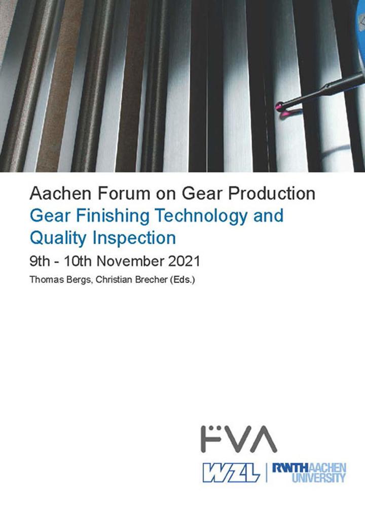 Aachen Forum on Gear Production als eBook pdf