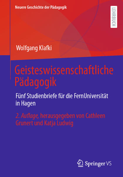 Produktbild: Geisteswissenschaftliche Pädagogik | Wolfgang Klafki