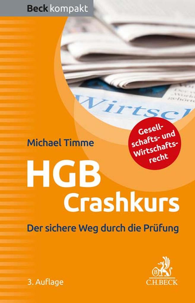 Produktbild: HGB Crashkurs | Michael Timme