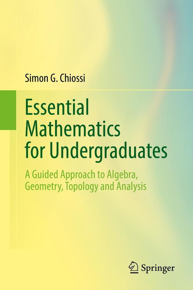 Produktbild: Essential Mathematics for Undergraduates | Simon G. Chiossi