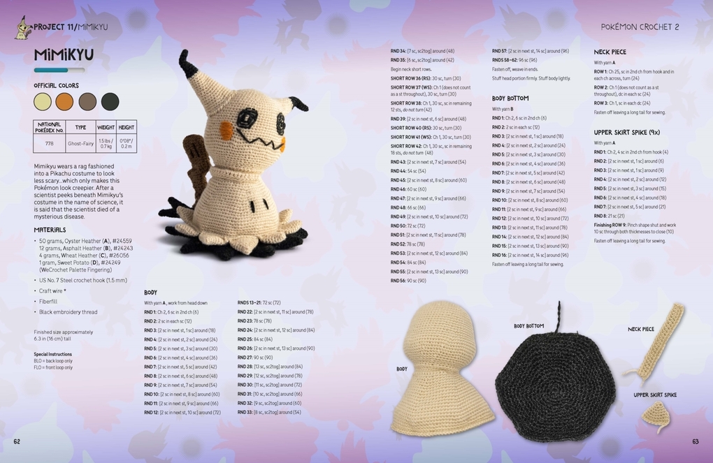 Weitere Ansicht: PokeMon Crochet Vol 2 | Lee Sartori