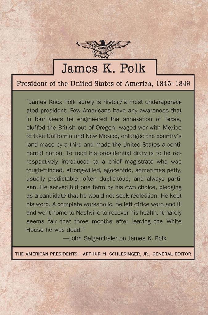 Weitere Ansicht: James K. Polk | John Seigenthaler, Seigenthaler