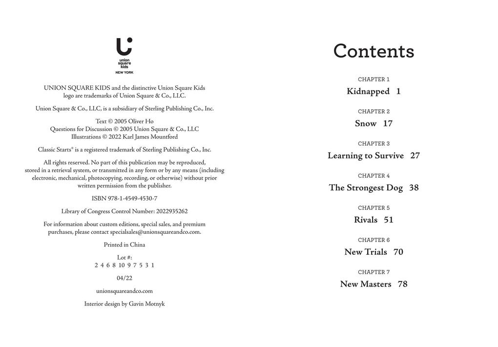 Weitere Ansicht: Classic Starts(r) the Call of the Wild | Jack London