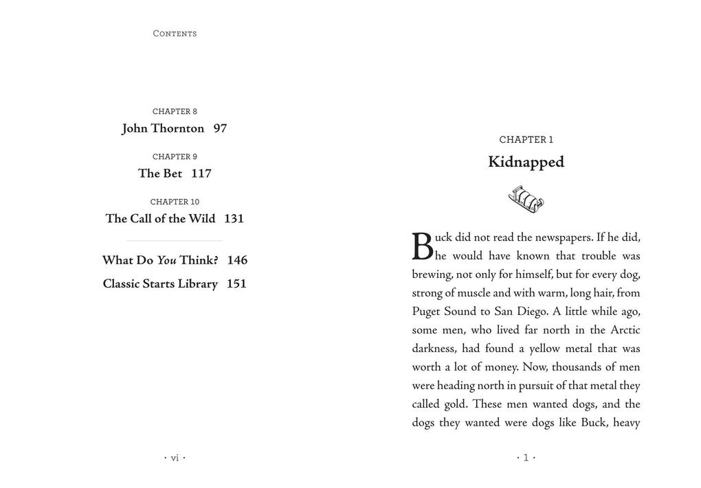 Weitere Ansicht: Classic Starts(r) the Call of the Wild | Jack London