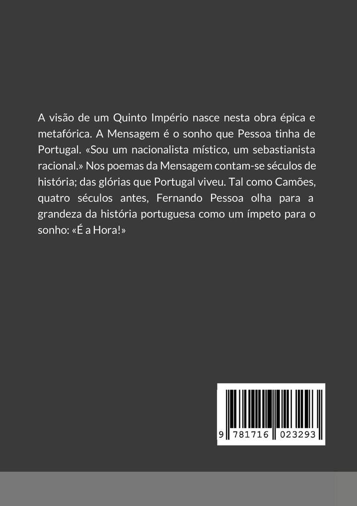 Weitere Ansicht: Mensagem | Fernando Pessoa