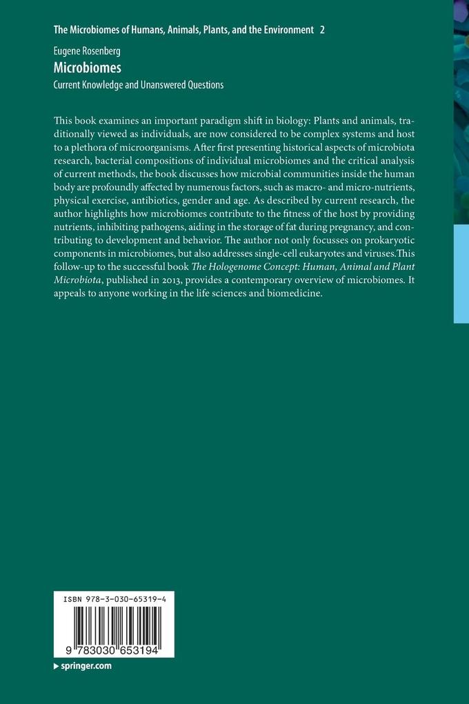 Weitere Ansicht: Microbiomes | Eugene Rosenberg