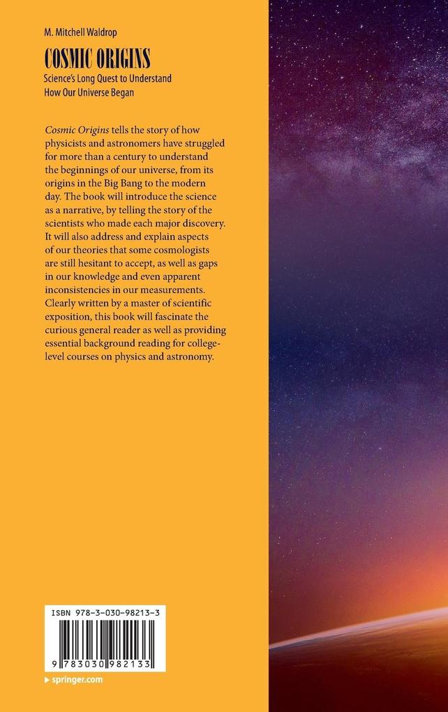 Weitere Ansicht: Cosmic Origins | M. Mitchell Waldrop