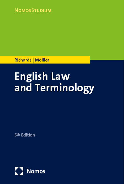 Weitere Ansicht: English Law and Terminology | Claudina Richards, Viviana Mollica