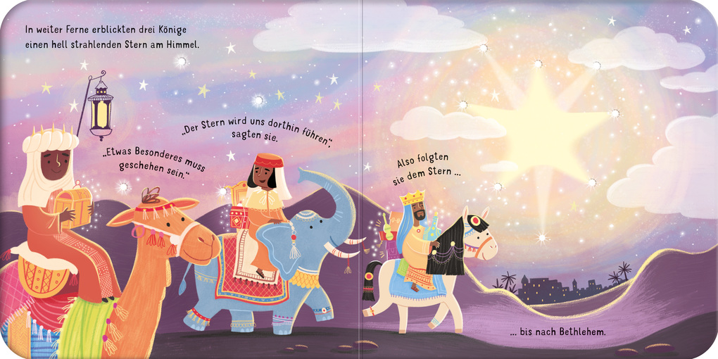 Weitere Ansicht: Mein leuchtendes Bilderbuch: Die Weihnachtsgeschichte | Sam Taplin