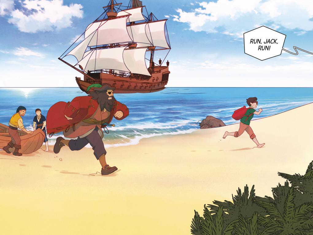 Weitere Ansicht: Pirates Past Noon Graphic Novel | Mary Pope Osborne