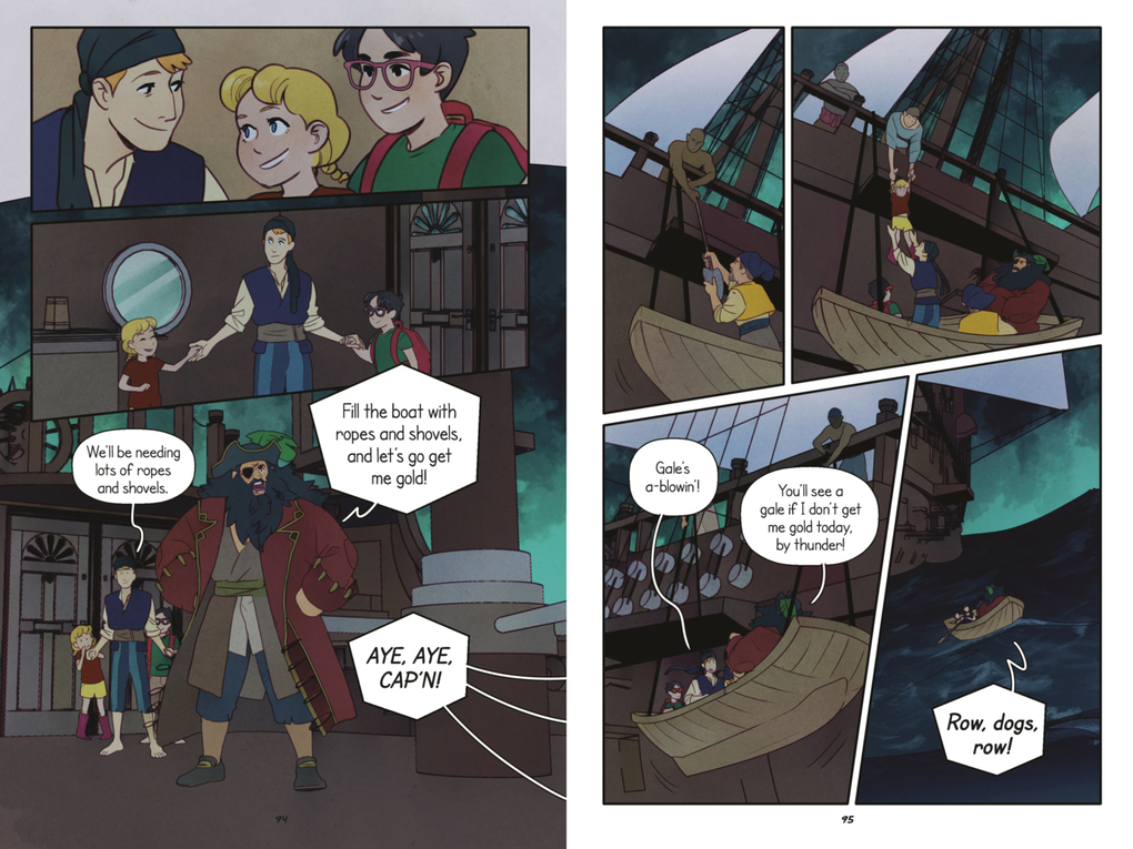 Weitere Ansicht: Pirates Past Noon Graphic Novel | Mary Pope Osborne