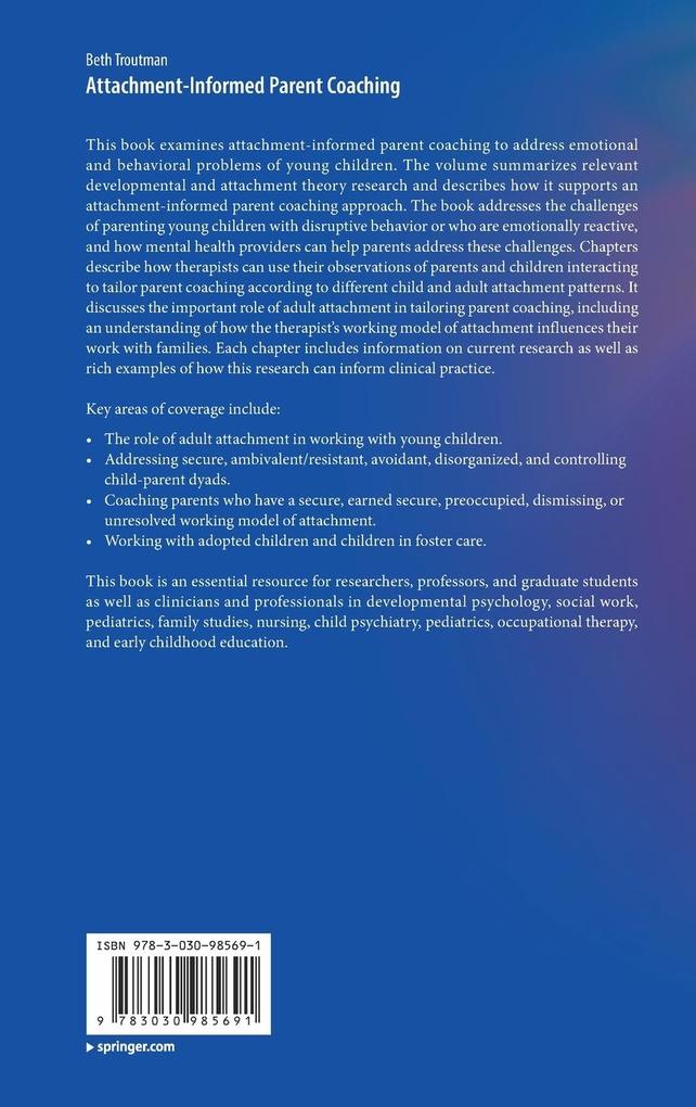 Weitere Ansicht: Attachment-Informed Parent Coaching | Beth Troutman