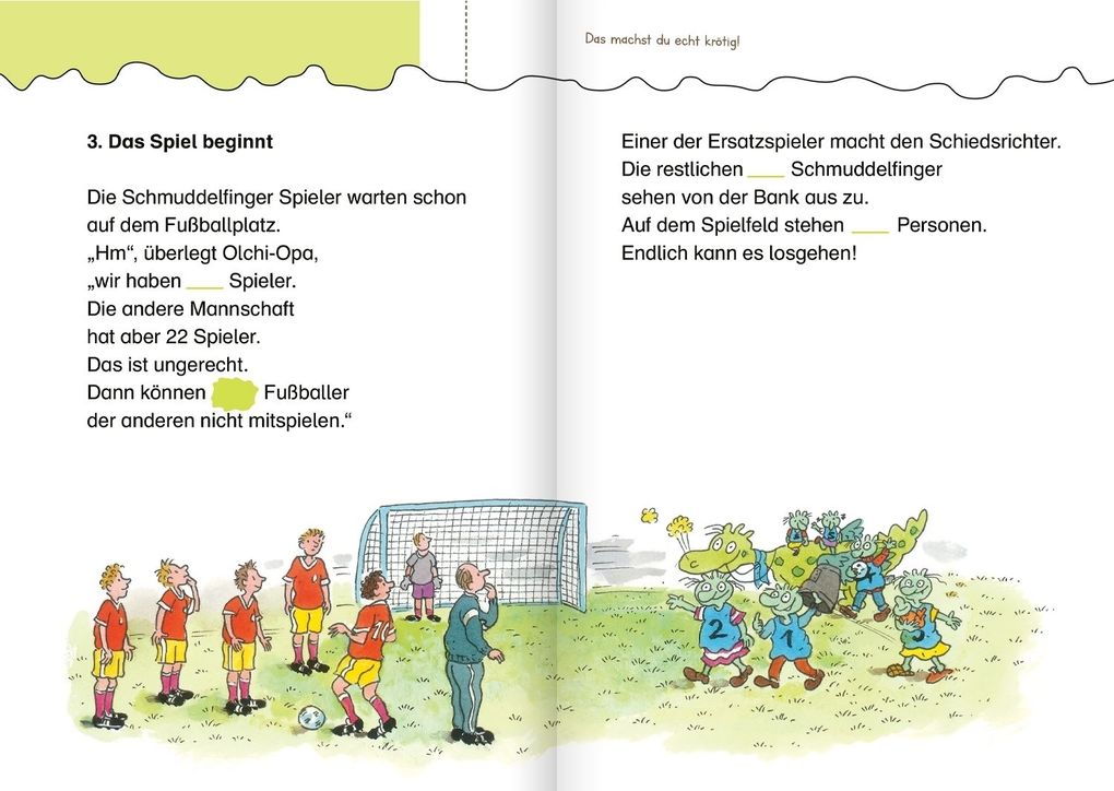Weitere Ansicht: Die Olchis werden Fußballmeister | Erhard Dietl