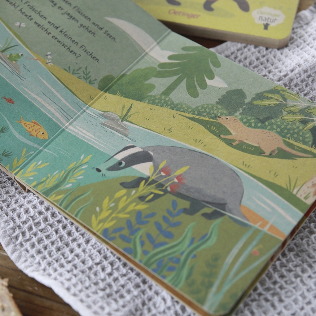 Weitere Ansicht: Meine Waldfreunde. Der kleine Dachs | Carla Häfner