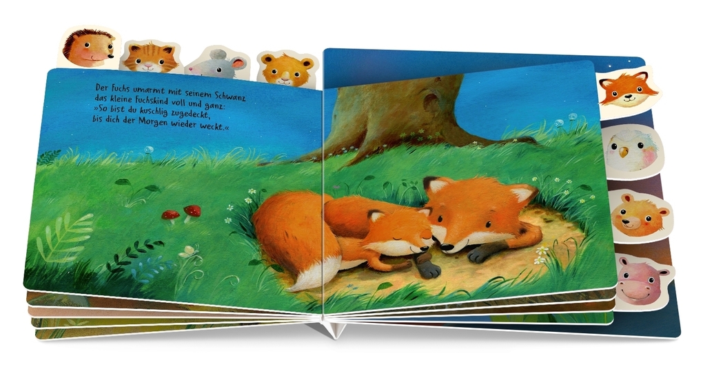Weitere Ansicht: Wie kleine Tierkinder schlafen gehen | Anne-Kristin Zur Brügge