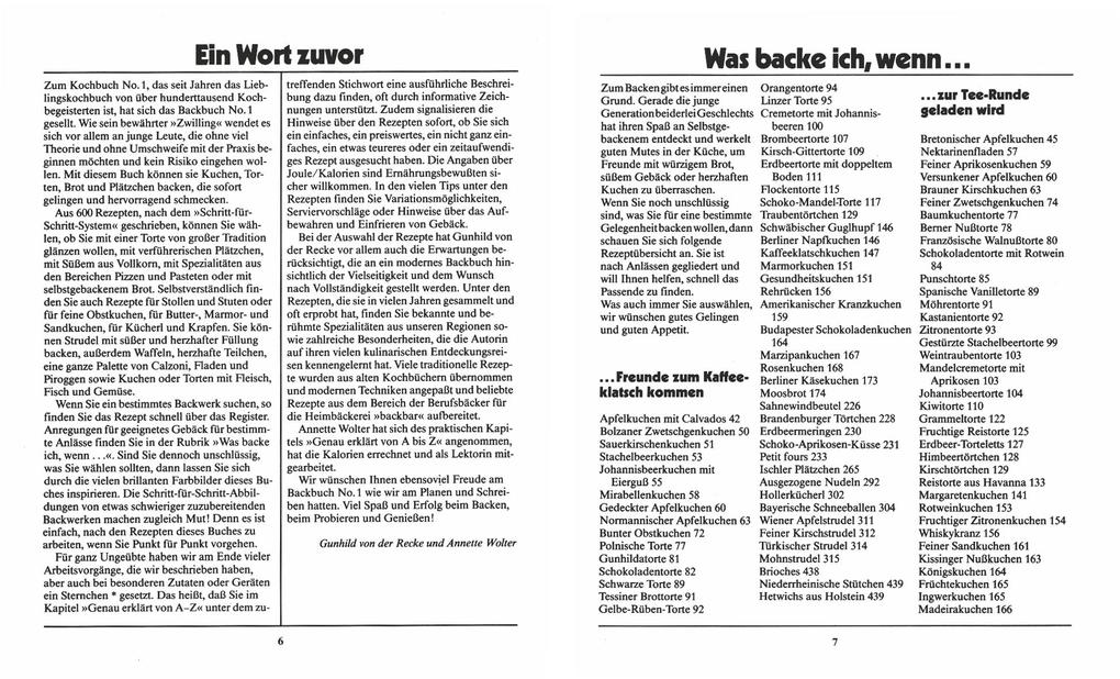 Weitere Ansicht: Unser Backbuch No. 1 | Annette Wolter, Gunhild von der Recke