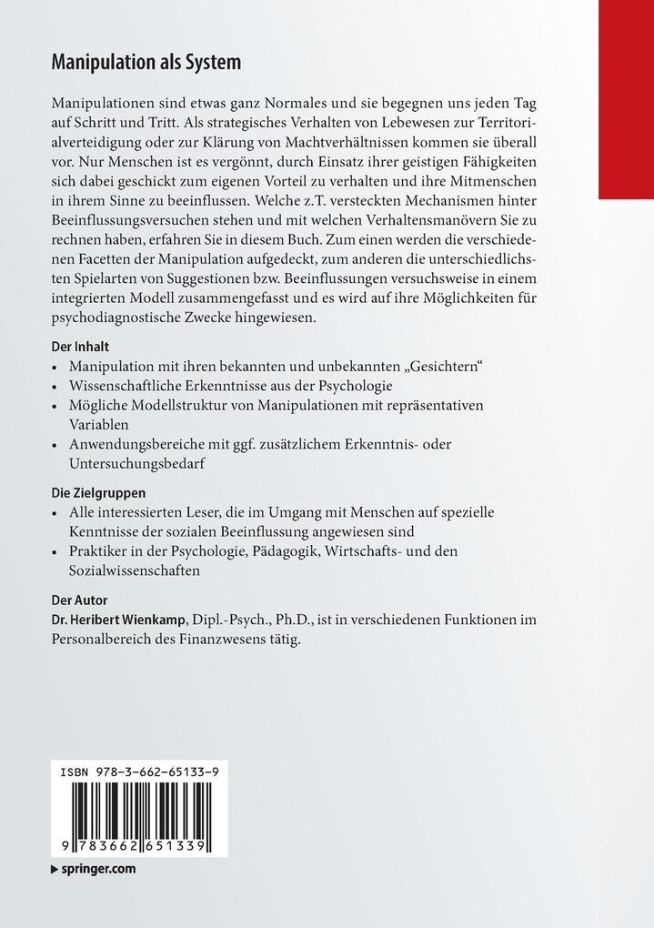 Weitere Ansicht: Manipulation als System | Heribert Wienkamp