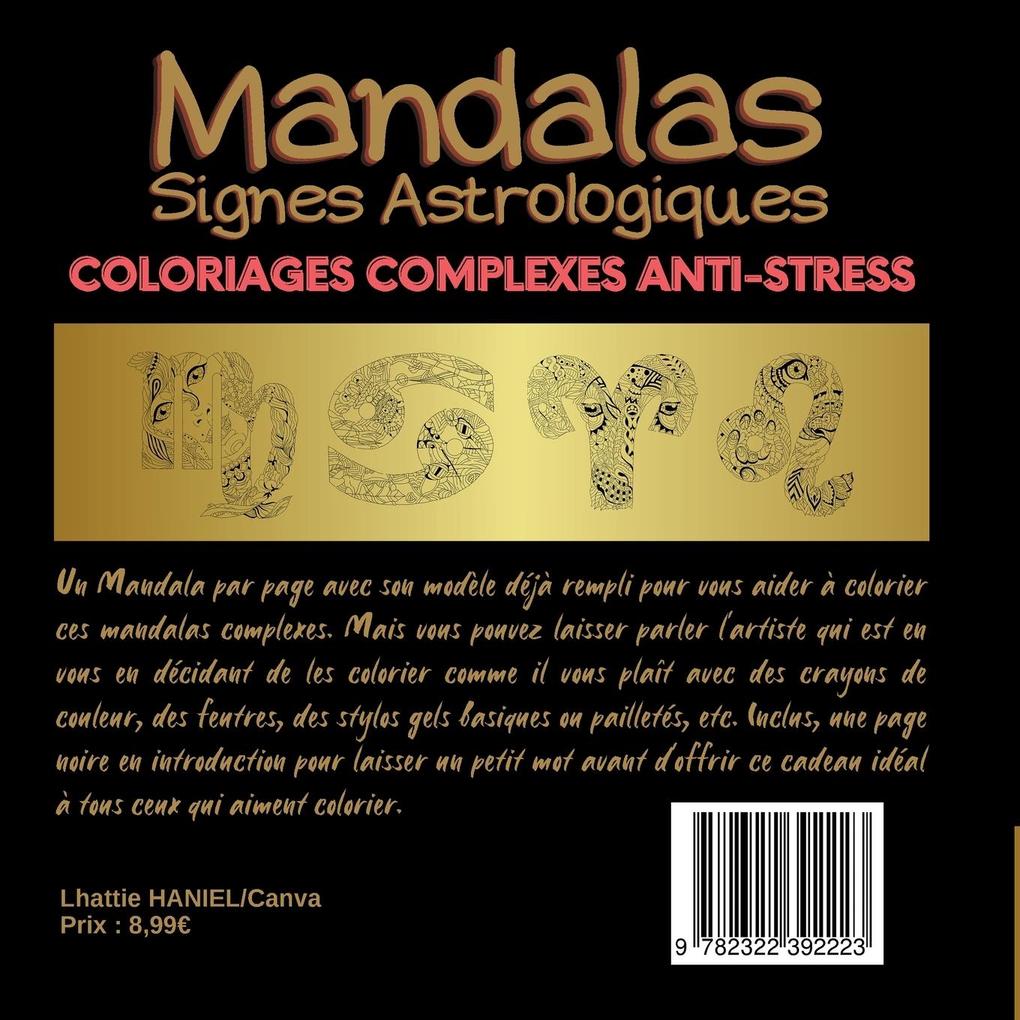 Weitere Ansicht: Mandalas signes astrologiques | Lhattie Haniel