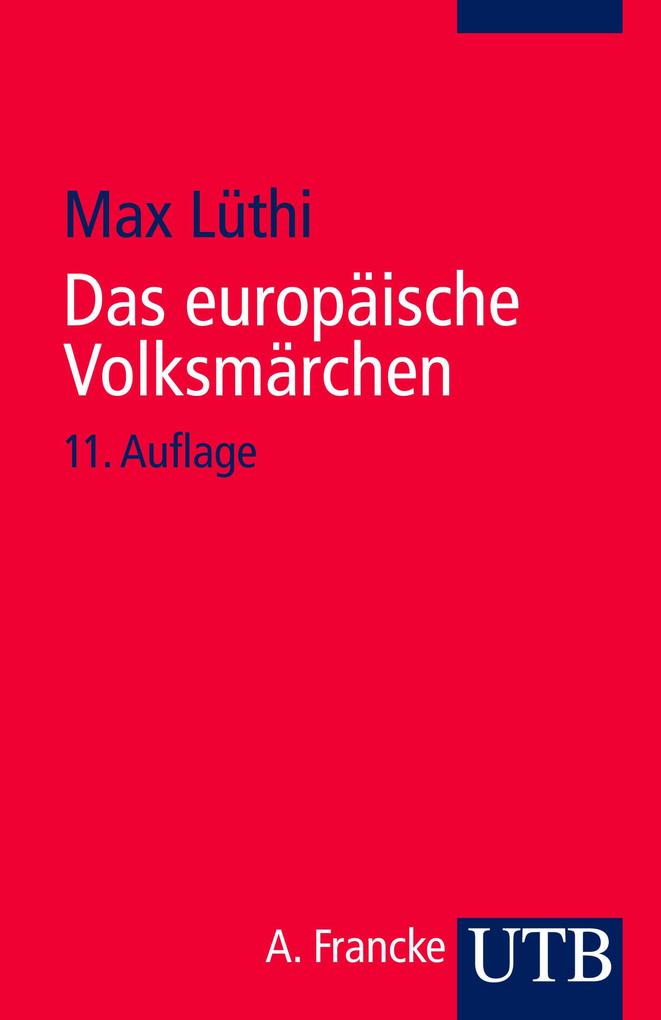 Produktbild: Das europäische Volksmärchen | Max Lüthi