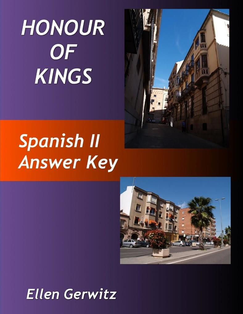 Honour of Kings Spanish 2 Answer Key als Taschenbuch