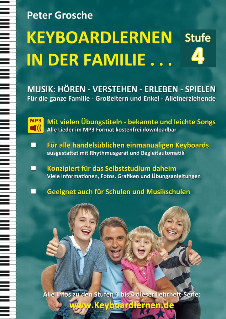 Produktbild: Keyboardlernen in der Familie (Stufe 4) | Peter Grosche