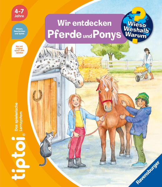 Produktbild: tiptoi® Wieso? Weshalb? Warum? Wir entdecken Pferde und Ponys | Susanne Gernhäuser