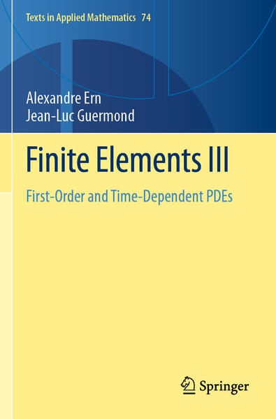 Produktbild: Finite Elements III | Alexandre Ern, Jean-Luc Guermond
