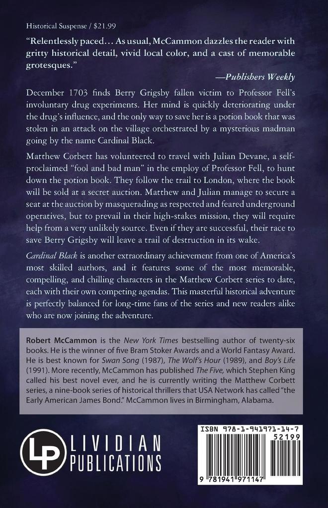 Weitere Ansicht: Cardinal Black | Robert McCammon