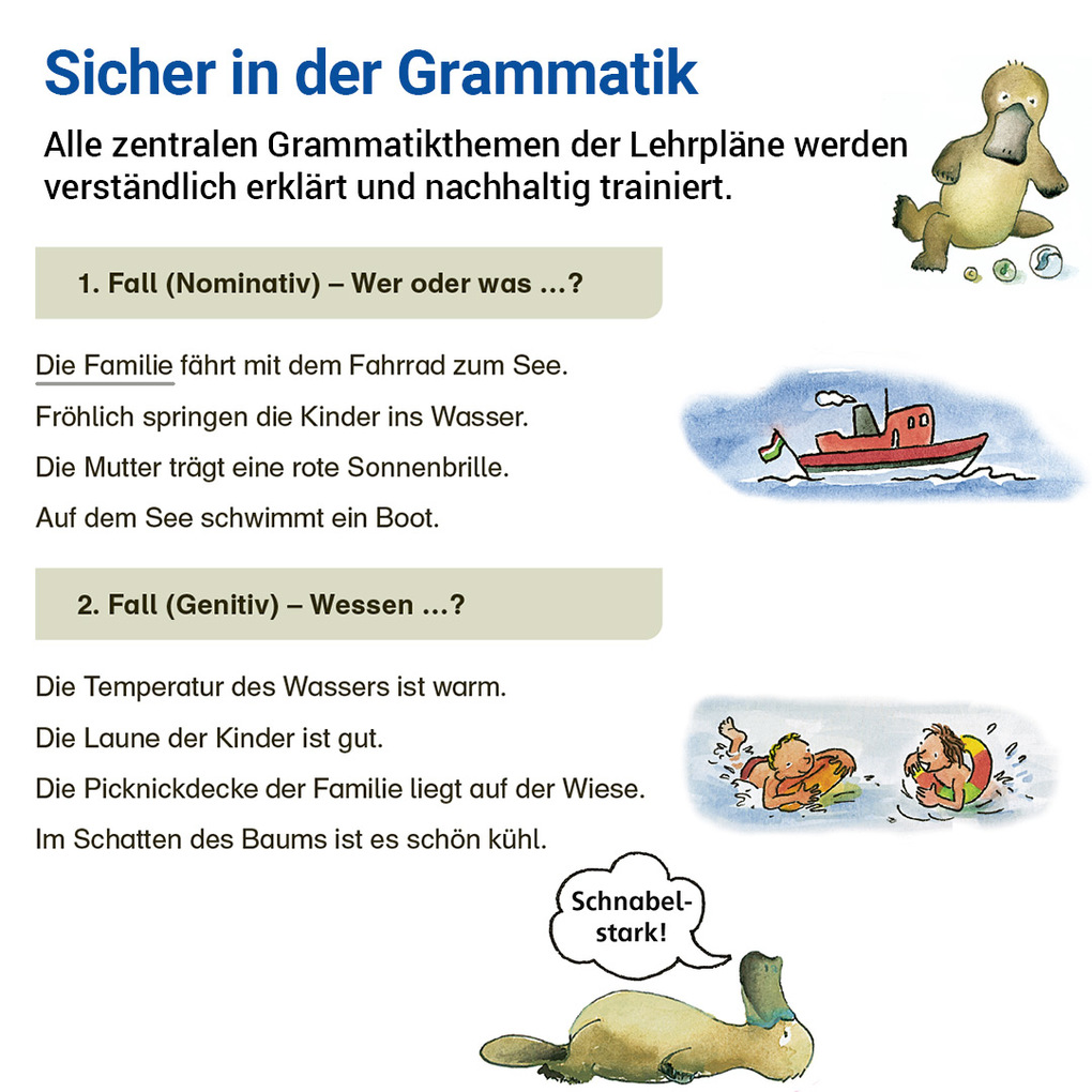 Weitere Ansicht: Grammatik mit Rico Schnabel, Klasse 4 | Stefanie Drecktrah, Mareike Hahn