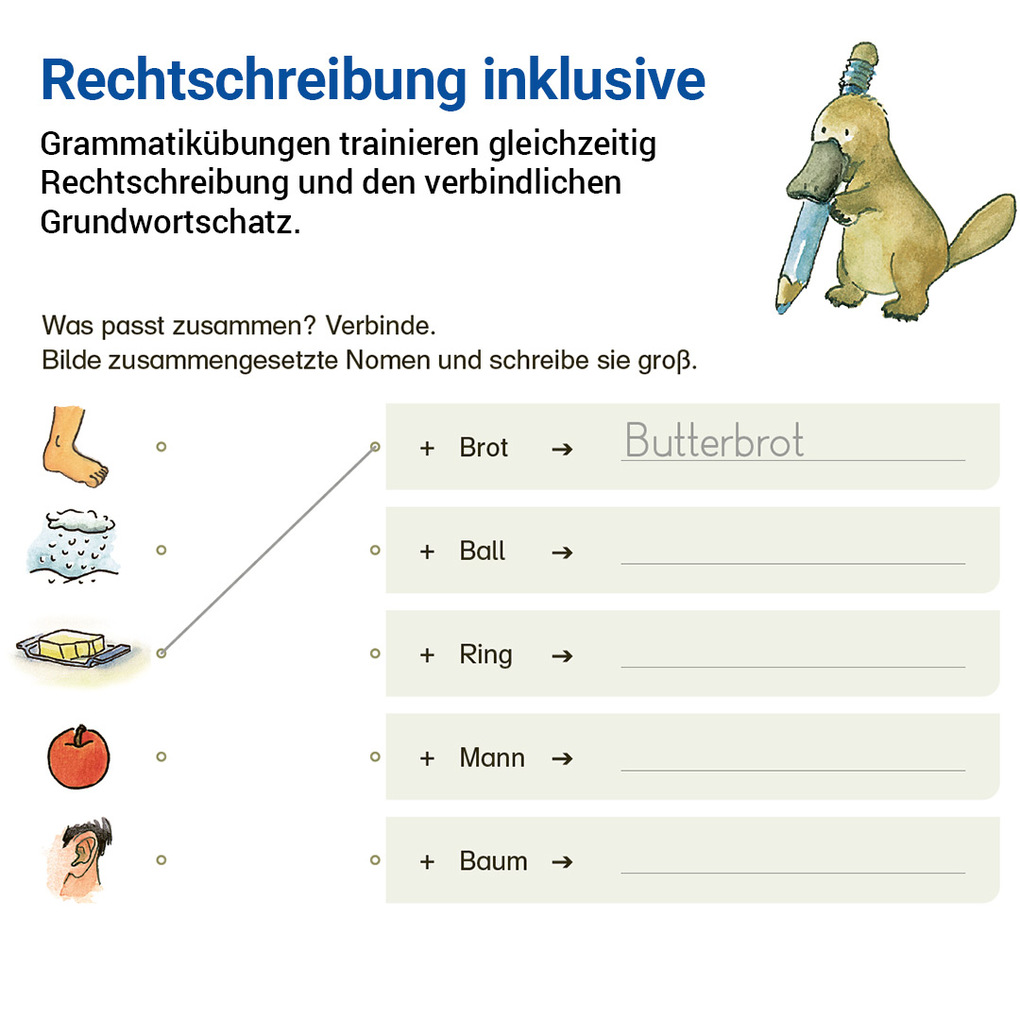 Weitere Ansicht: Grammatik mit Rico Schnabel, Klasse 4 | Stefanie Drecktrah, Mareike Hahn