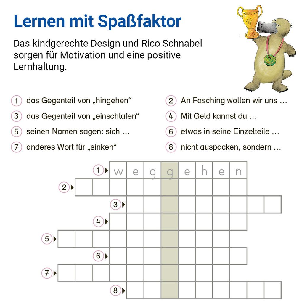 Weitere Ansicht: Grammatik mit Rico Schnabel, Klasse 4 | Stefanie Drecktrah, Mareike Hahn