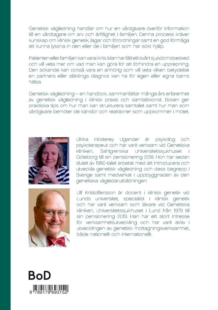 Weitere Ansicht: Genetisk vägledning | Ulrika Hösterey Ugander, Ulf Kristoffersson