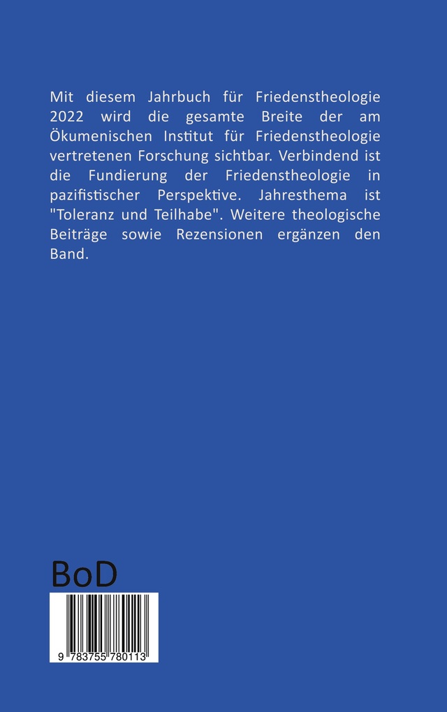Weitere Ansicht: Toleranz und Teilhabe