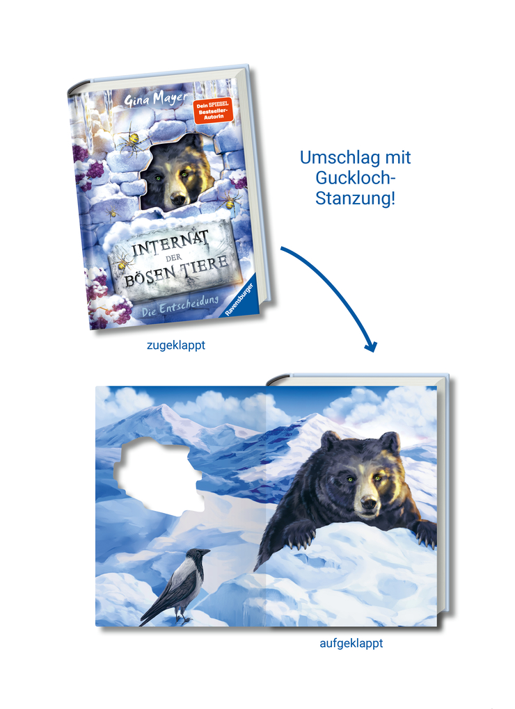 Weitere Ansicht: Internat der bösen Tiere, Band 6: Die Entscheidung (Bestseller-Tier-Fantasy ab 10 Jahre) | Gina Mayer