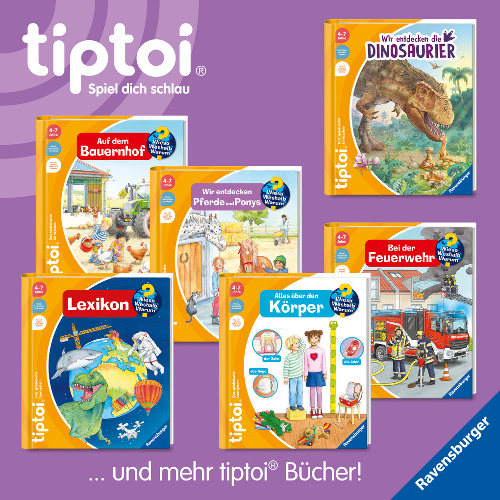 Weitere Ansicht: tiptoi® Wieso? Weshalb? Warum? Wir entdecken Pferde und Ponys | Susanne Gernhäuser