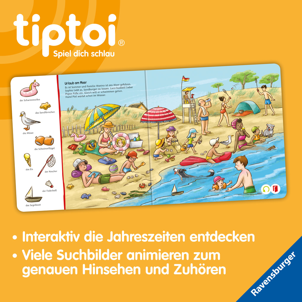 Weitere Ansicht: tiptoi® Suchen und Entdecken: Die Jahreszeiten | Kathrin Lena Orso