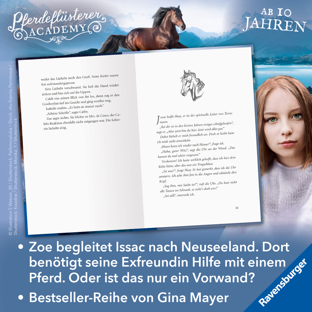 Weitere Ansicht: Pferdeflüsterer-Academy, Band 11: Verborgene Gefühle (Pferdebuch ab 10 Jahre von Bestseller-Autorin Gina Mayer) | Gina Mayer