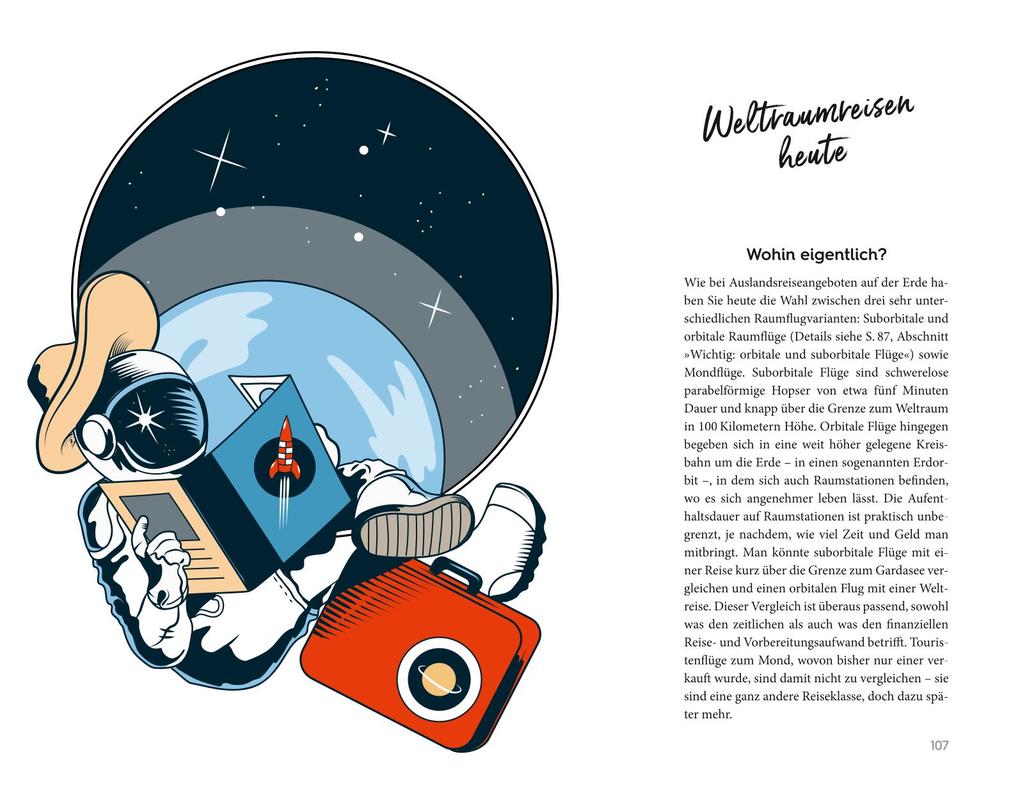 Weitere Ansicht: Reiseziel Weltraum | Ulrich Walter