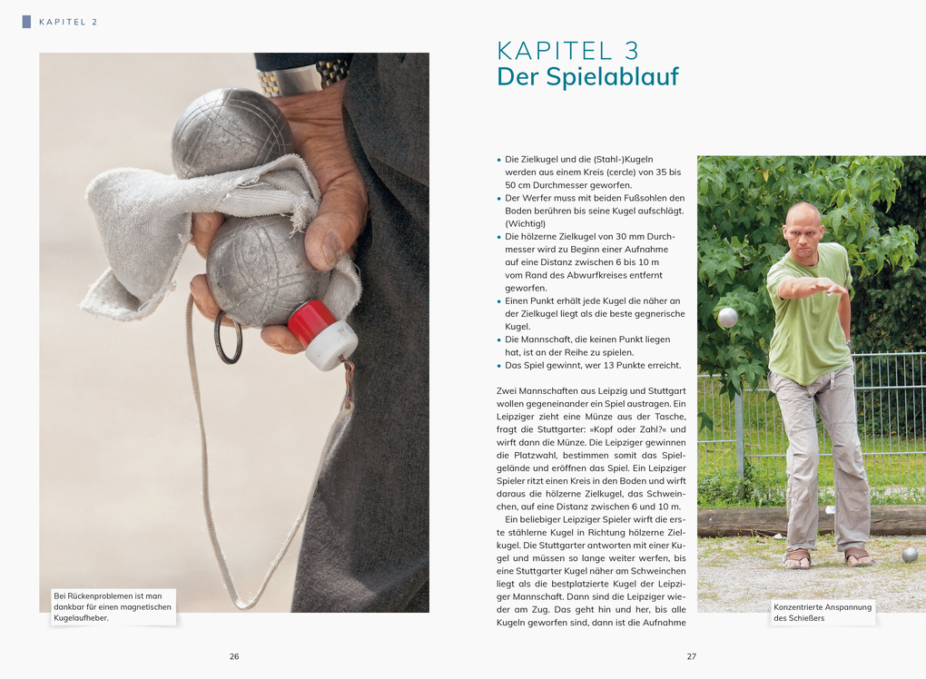 Weitere Ansicht: Pétanque. Grundlagen, Technik, Taktik, Training, Spielformen. | Joachim Kopp