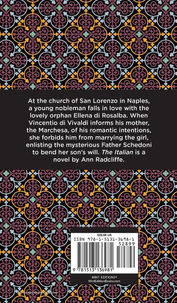 Weitere Ansicht: The Italian | Ann Radcliffe